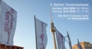 Wir sind dabei auf der 8. BERLINER TOURISMUSMESSE „Urlaub wie es mir gefällt“ im Berliner Congress Centrum